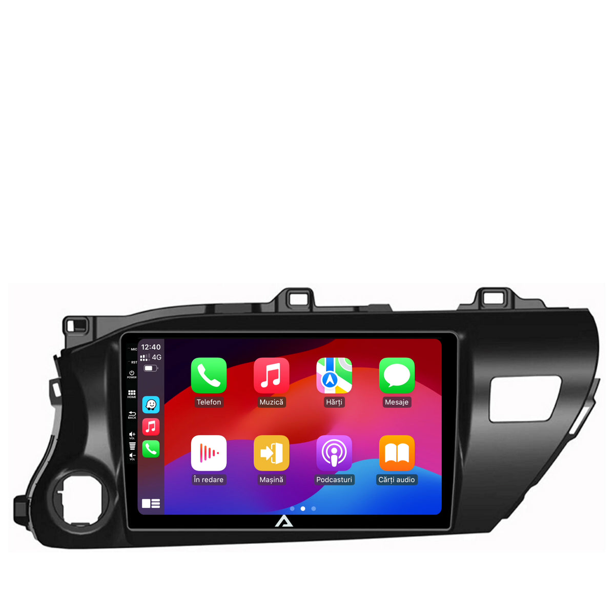 Navigatie Toyota Hilux (2015+), Android, A-Octacore / 4GB RAM + 64GB ROM, 10.1 Inch - AD-BGA10004+AD-BGRKIT086