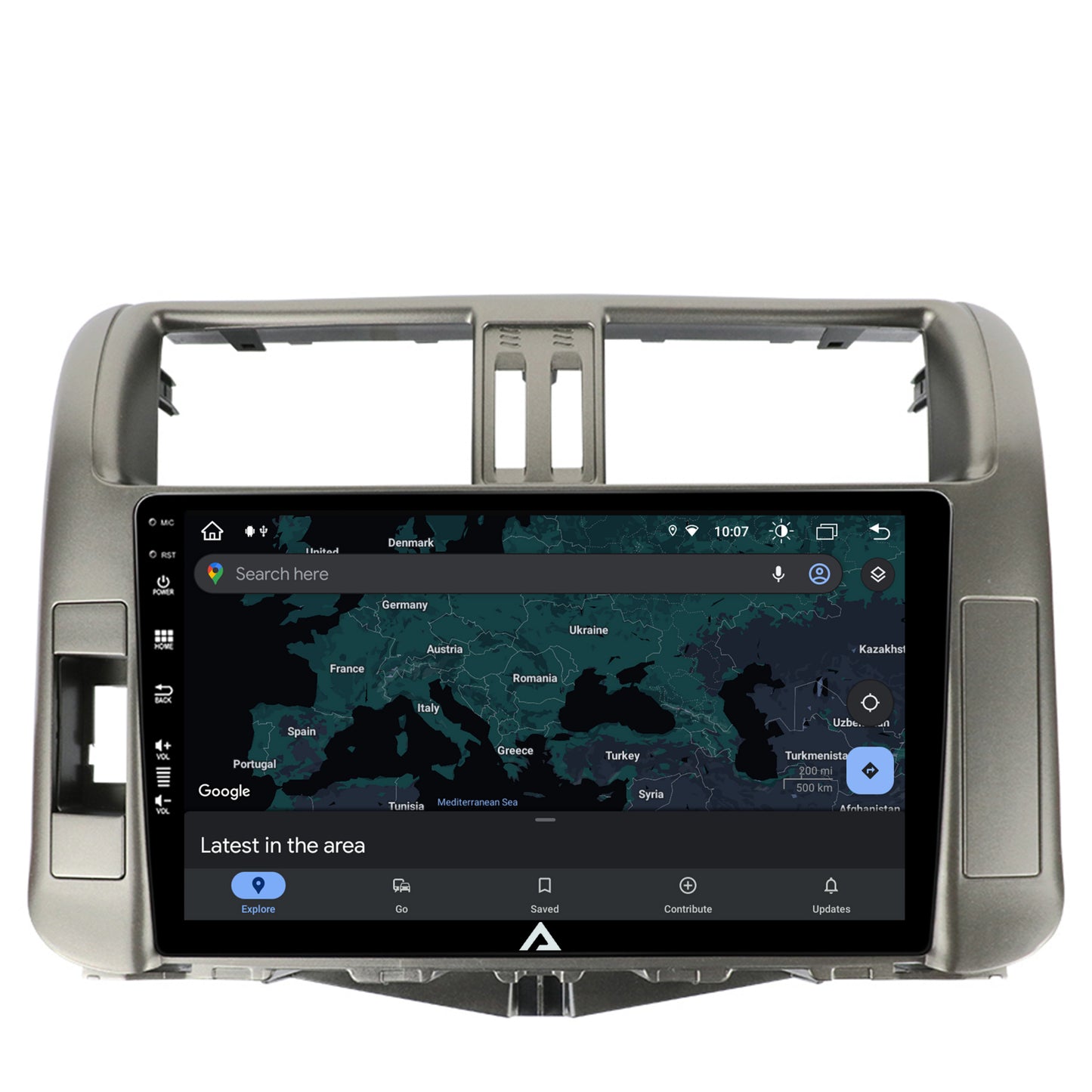 Navigatie Toyota Land Cruiser Prado J150 (2009-2013), Android, Z-Octacore / 8GB RAM + 256GB ROM, 9 Inch - AD-BGZ9008+AD-BGRKIT070