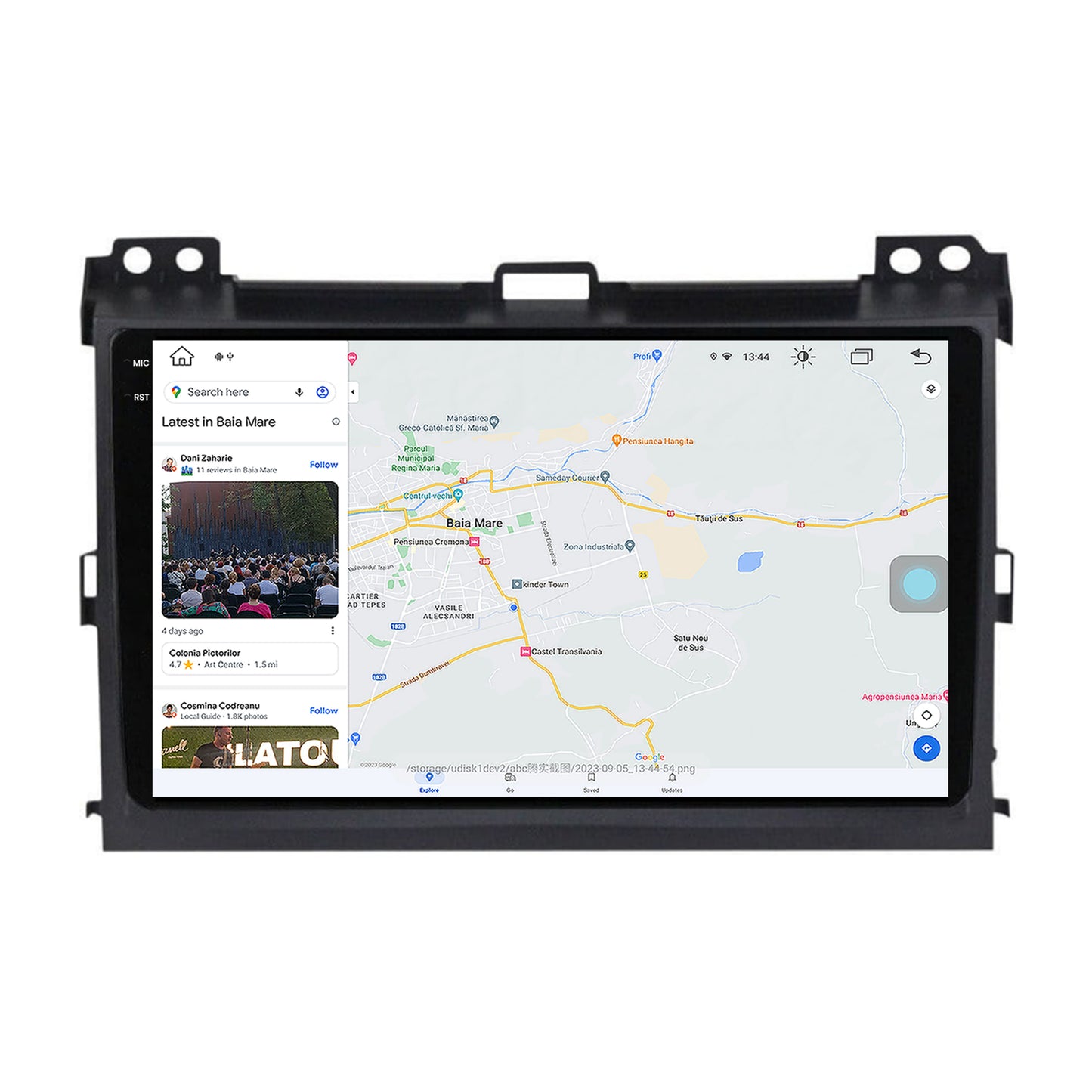 Navigatie Toyota Prado J120 (2002-2010), Android, X-Octacore / 8GB RAM + 256GB ROM, 9.5 Inch - AD-BGX9008+AD-BGRKIT083