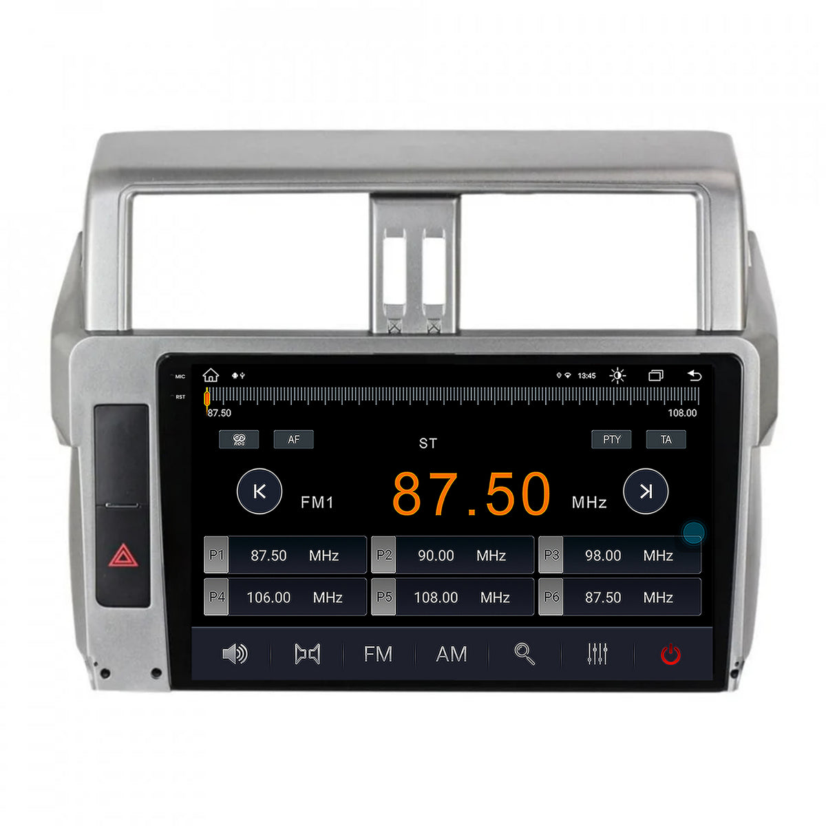 Navigatie Toyota Land Cruiser Prado J150 (2013-2017), Android, X-Octacore / 8GB RAM + 256GB ROM, 9.5 Inch - AD-BGX10008+AD-BGRKIT061