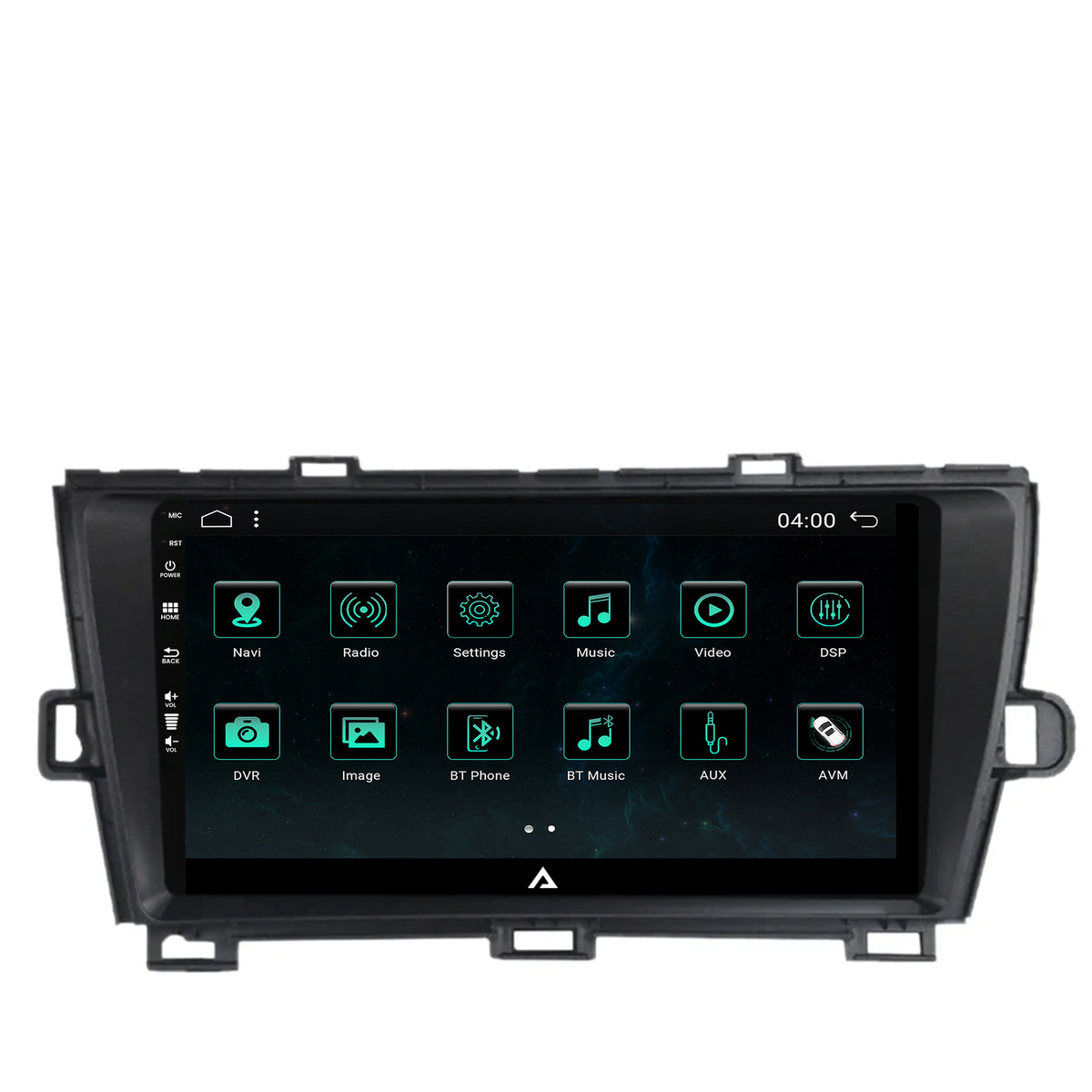 Navigatie Toyota Prius (2009-2014), Android, A-Octacore / 4GB RAM + 64GB ROM, 9 Inch - AD-BGA9004+AD-BGRKIT089-B