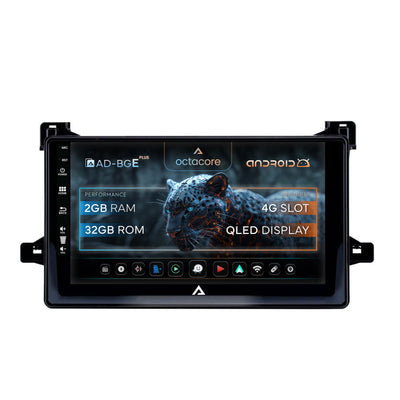 Navigatie Toyota Prius (2015+), Android, E-Octacore / 2GB RAM + 32GB ROM, 9 Inch - AD-BGE9002+AD-BGRKIT097