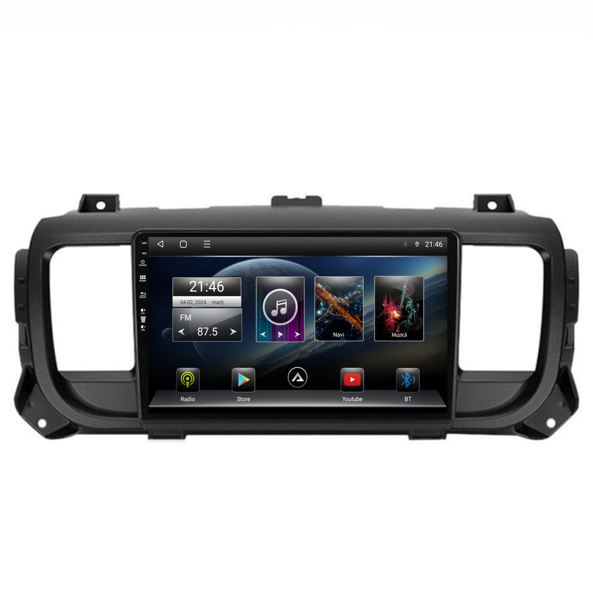 Navigatie Toyota Proace (2016+), Android, E-Octacore / 2GB RAM + 32GB ROM, 9 Inch - AD-BGE9002+AD-BGRKIT065V2