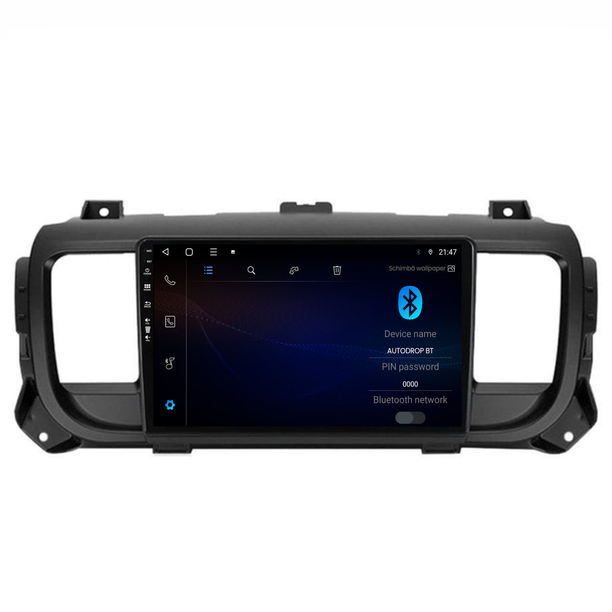 Navigatie Toyota Proace (2016+), Android, E-Octacore / 2GB RAM + 32GB ROM, 9 Inch - AD-BGE9002+AD-BGRKIT065V2