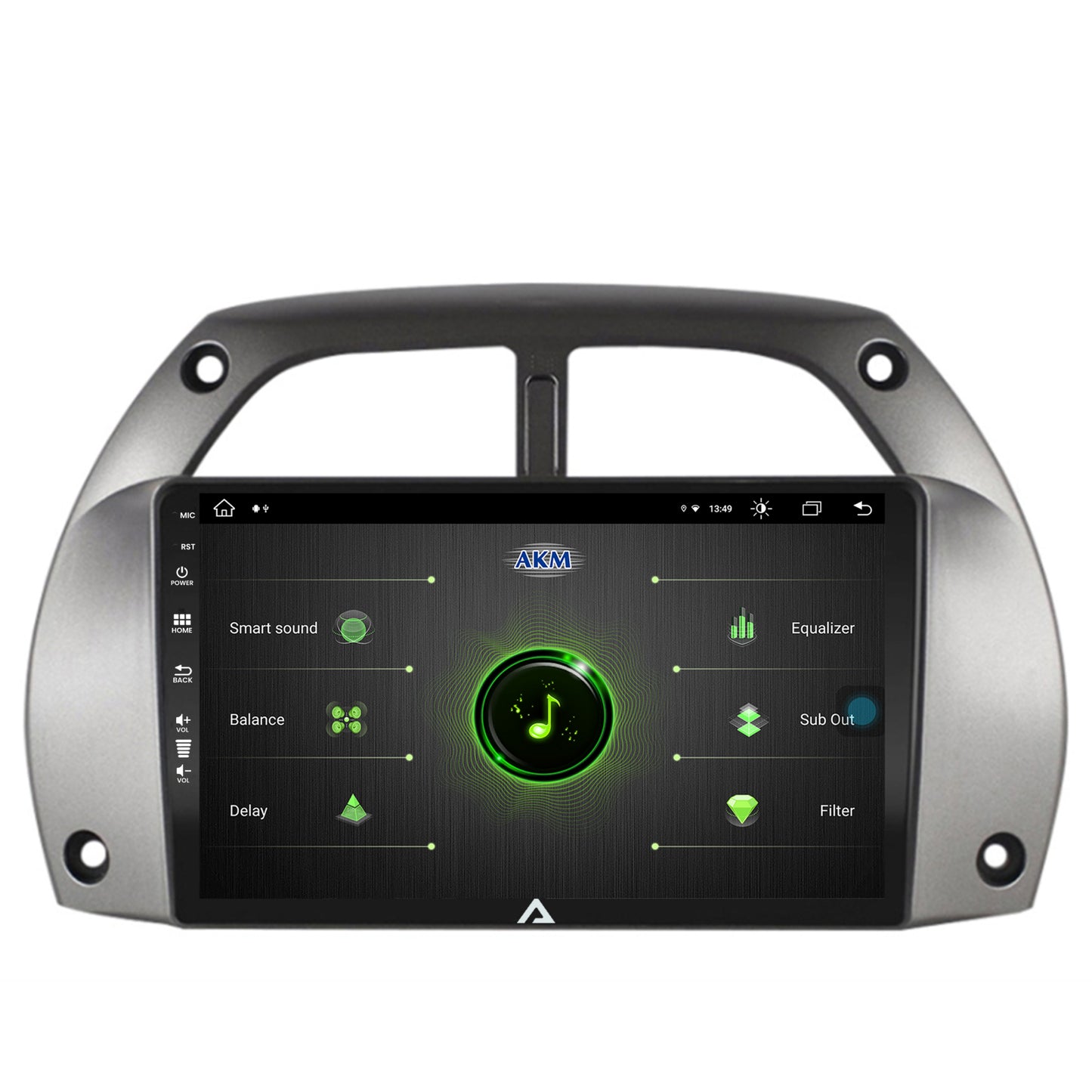 Navigatie Toyota RAV4 (2001-2006), Android, Z-Octacore / 8GB RAM + 256GB ROM, 9 Inch - AD-BGZ9008+AD-BGRKIT109