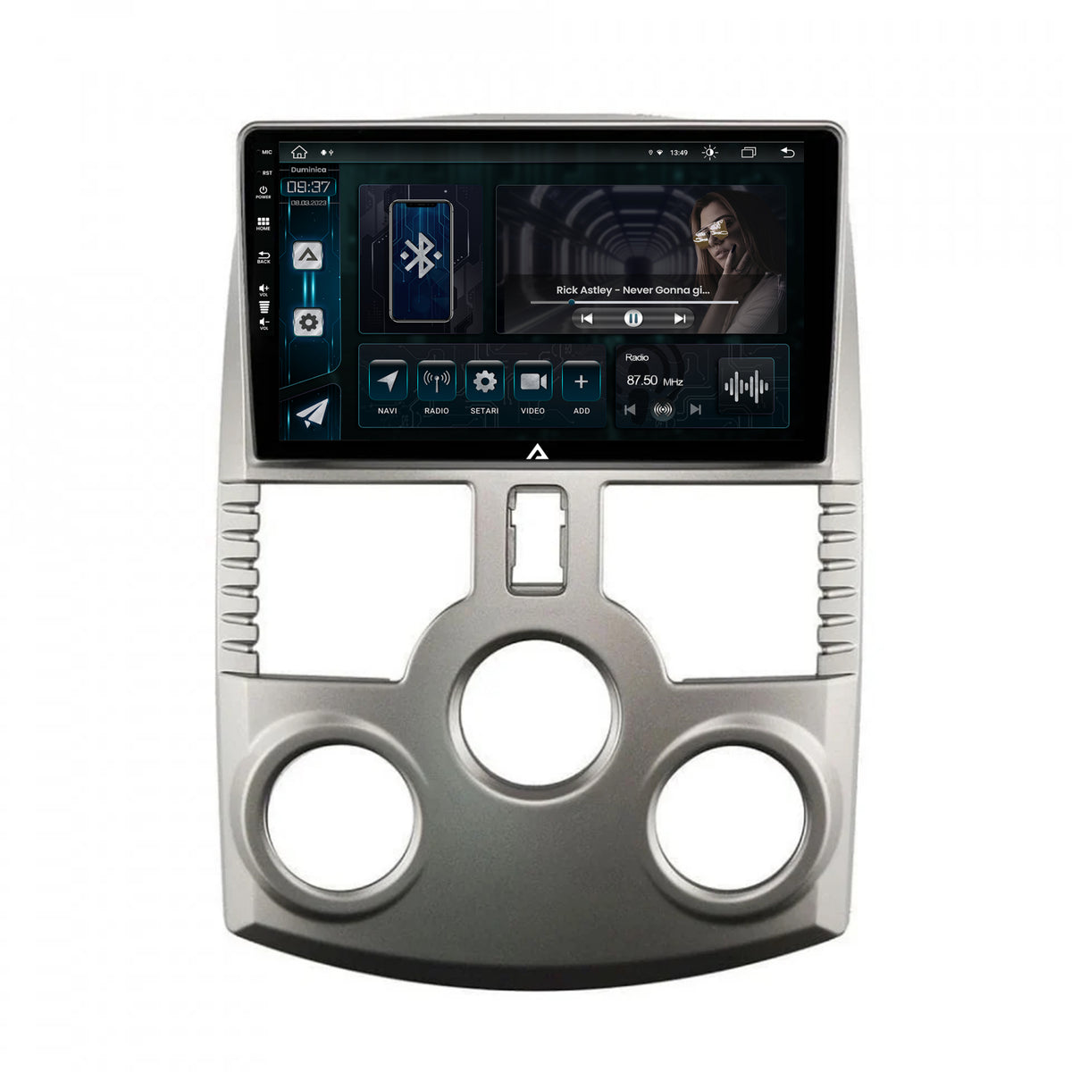 Navigatie Daihatsu Terior (2005+), Android, Z-Octacore / 8GB RAM + 256GB ROM, 9 Inch - AD-BGZ9008+AD-BGRKIT109V3