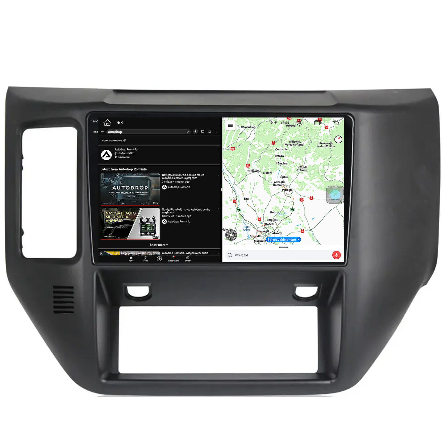 Navigatie Nissan Patrol (2004-2012), Android, X-Octacore / 8GB RAM + 256GB ROM, 9.5 Inch - AD-BGX9008+AD-BGRKIT166V2