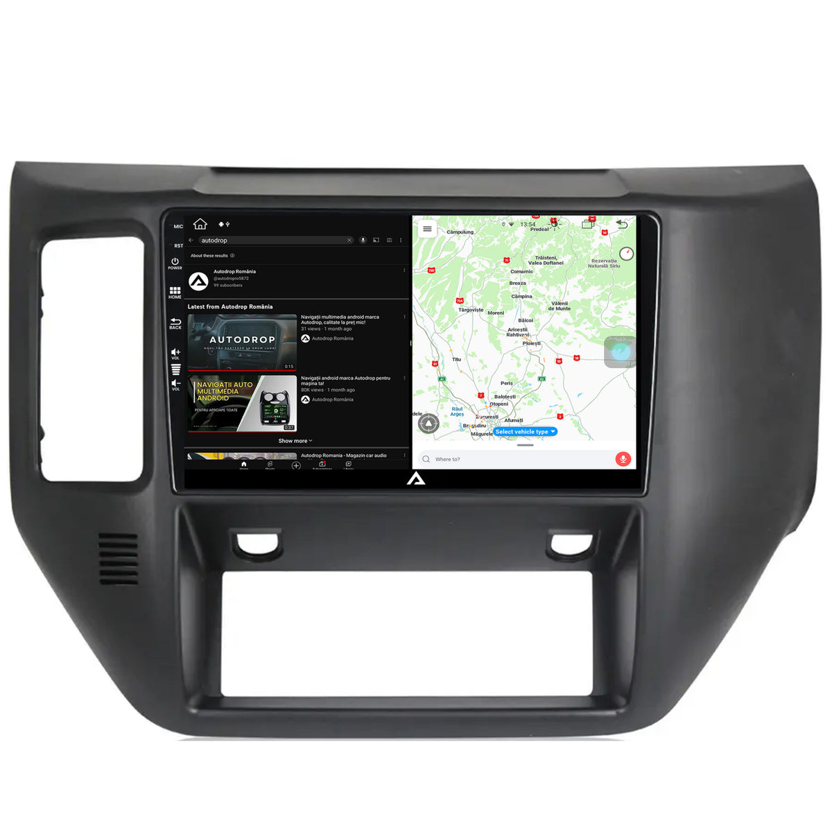 Navigatie Nissan Patrol (2004-2012), Android, Z-Octacore / 8GB RAM + 256GB ROM, 9 Inch - AD-BGZ9008+AD-BGRKIT166V2