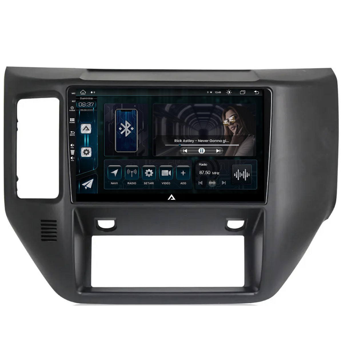 Navigatie Nissan Patrol (2004-2012), Android, Z-Octacore / 8GB RAM + 256GB ROM, 9 Inch - AD-BGZ9008+AD-BGRKIT166V2