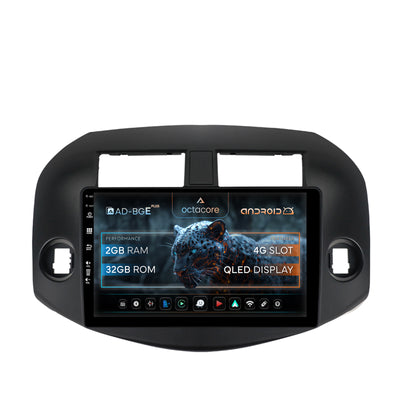 Navigatie Toyota RAV4 (2005-2013), Android, E-Octacore / 2GB RAM + 32GB ROM, 10.1 Inch - AD-BGE10002+AD-BGRKIT069B