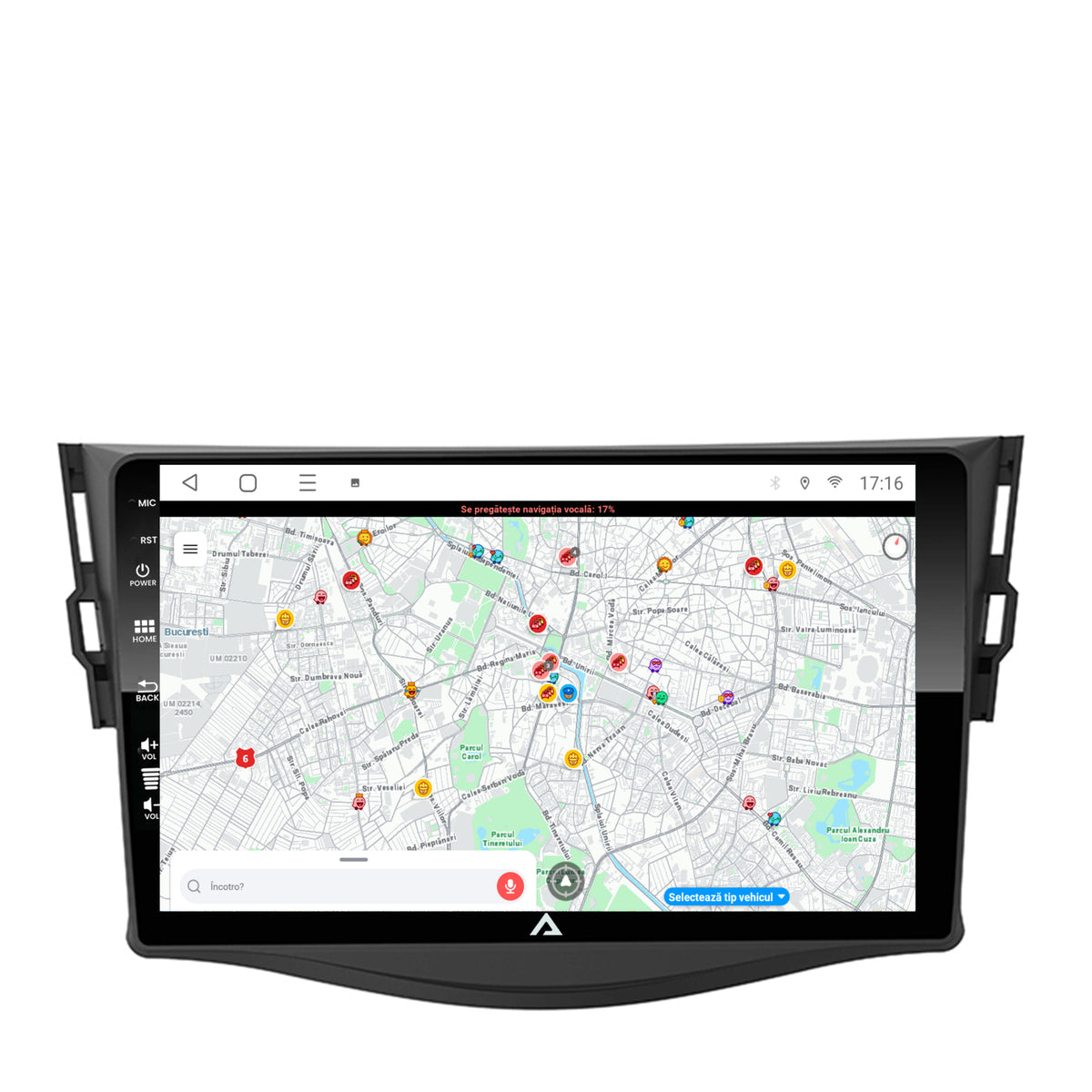 Navigatie Toyota RAV4 (2006-2013), Android, E-Octacore / 2GB RAM + 32GB ROM, 9 Inch - AD-BGE9002+AD-BGRKIT096