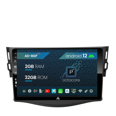 Navigatie Toyota RAV4 (2006-2013), Android, P-Octacore / 2GB RAM + 32GB ROM, 9 Inch - AD-BGP9002+AD-BGRKIT096