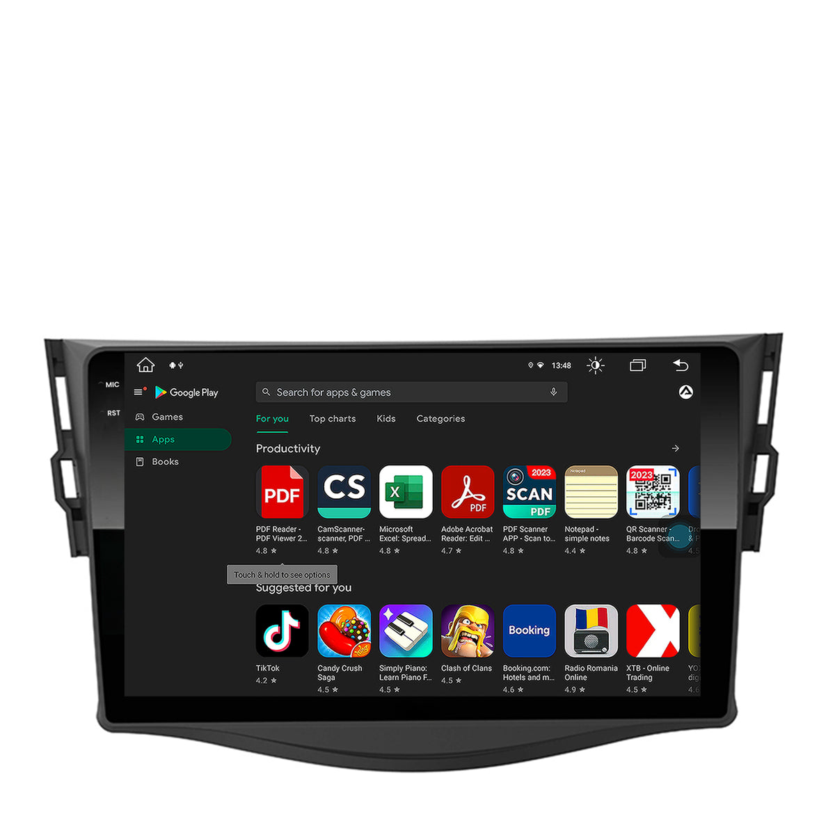 Navigatie Toyota RAV4 (2006-2013), Android, X-Octacore / 8GB RAM + 256GB ROM, 9.5 Inch - AD-BGX9008+AD-BGRKIT096