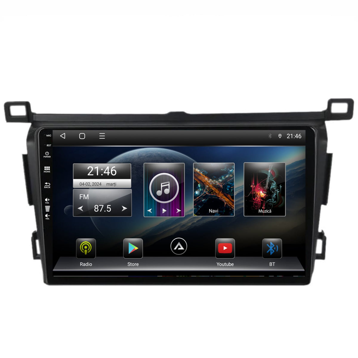 Navigatie Toyota RAV4 (2013-2018), Android, E-Octacore / 2GB RAM + 32GB ROM, 9 Inch - AD-BGE9002+AD-BGRKIT092