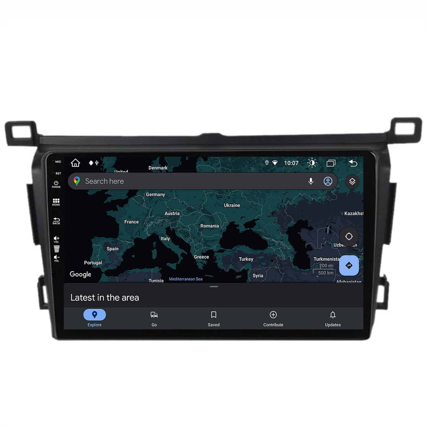 Navigatie Toyota RAV4 (2013-2018), Android, Z-Octacore / 8GB RAM + 256GB ROM, 9 Inch - AD-BGZ9008+AD-BGA10002+AD-BGRKIT092