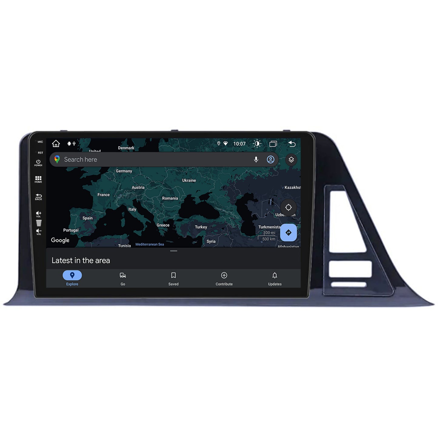 Navigatie Toyota C-HR (2016-2020), Android, Z-Octacore / 8GB RAM + 256GB ROM, 9 Inch - AD-BGZ9008+AD-BGA10002+AD-BGRKIT073