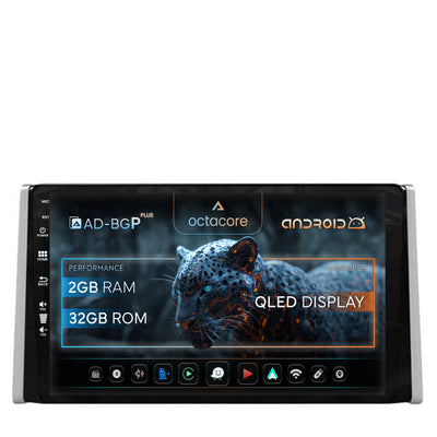 Navigatie Toyota RAV4 (2018+), Android, P-Octacore / 2GB RAM + 32GB ROM, 9 Inch - AD-BGP9002+AD-BGRKIT098