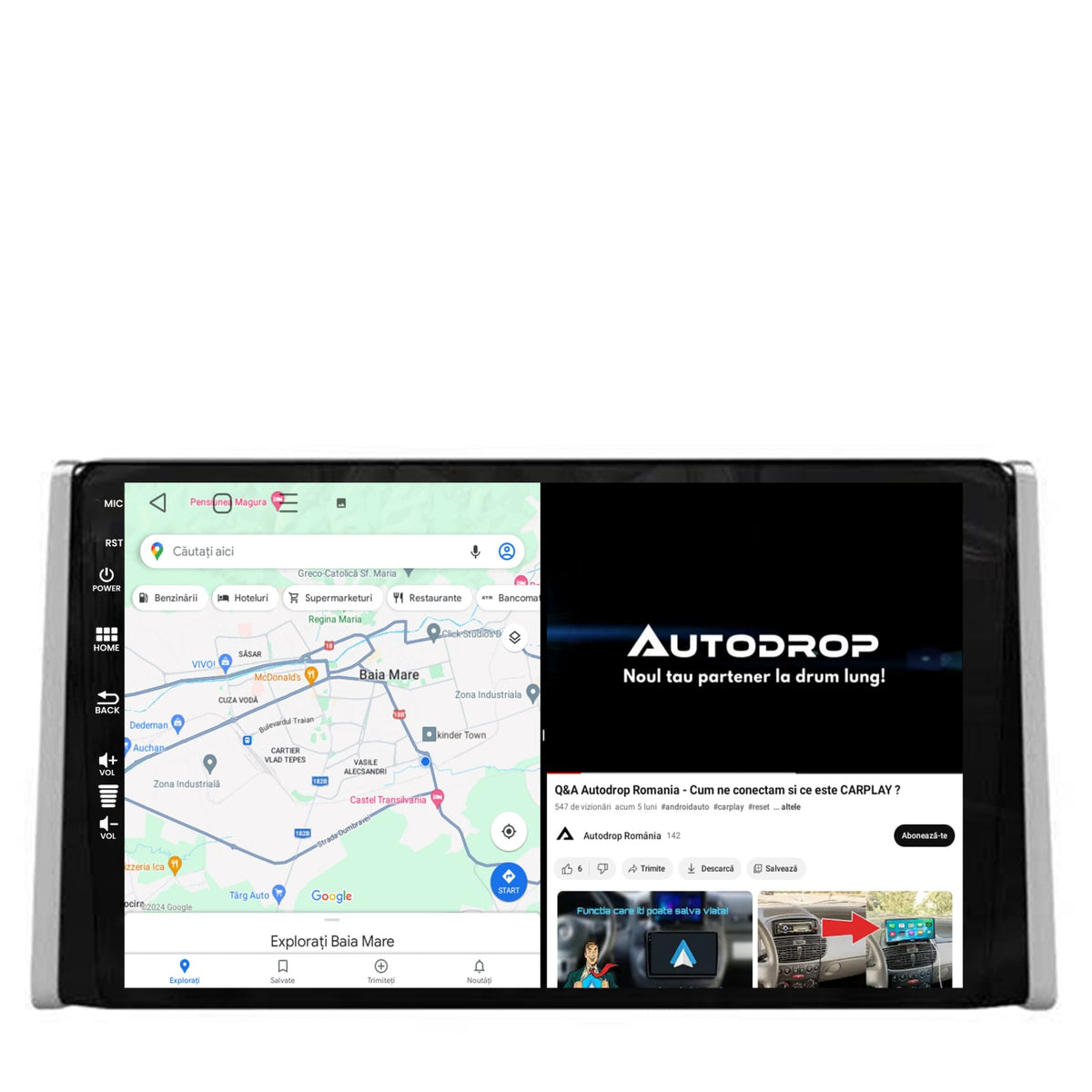 Navigatie Toyota RAV4 (2018+), Android, P-Octacore / 2GB RAM + 32GB ROM, 9 Inch - AD-BGP9002+AD-BGRKIT098