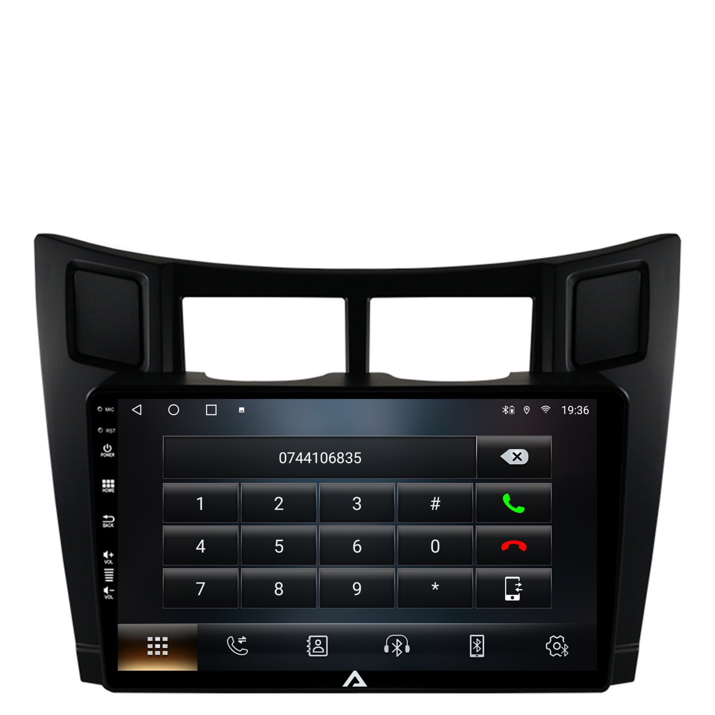 Navigatie Toyota Yaris (2005-2012), Android, A-Octacore / 4GB RAM + 64GB ROM, 9 Inch - AD-BGA9004+AD-BGRKIT103