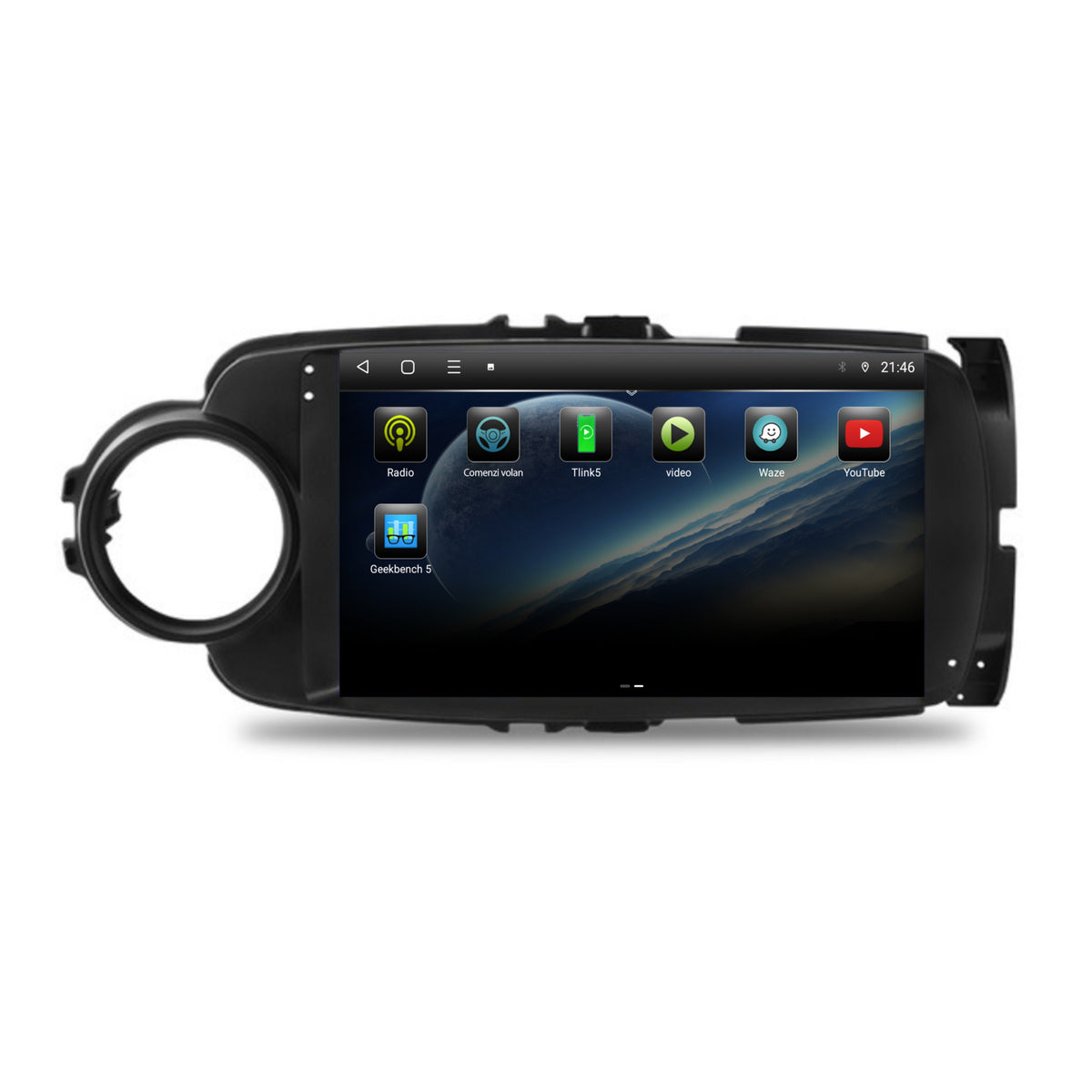 Navigatie Toyota Yaris (2010-2018), Android, P-Octacore / 2GB RAM + 32GB ROM, 9 Inch - AD-BGP9002+AD-BGRKIT104B