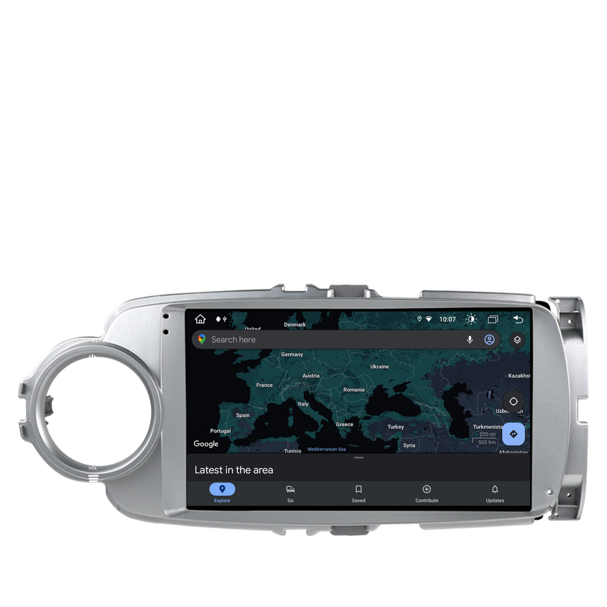 Navigatie Toyota Yaris (2010-2018), Android, Z-Octacore / 8GB RAM + 256GB ROM, 9 Inch - AD-BGZ9008+AD-BGRKIT104