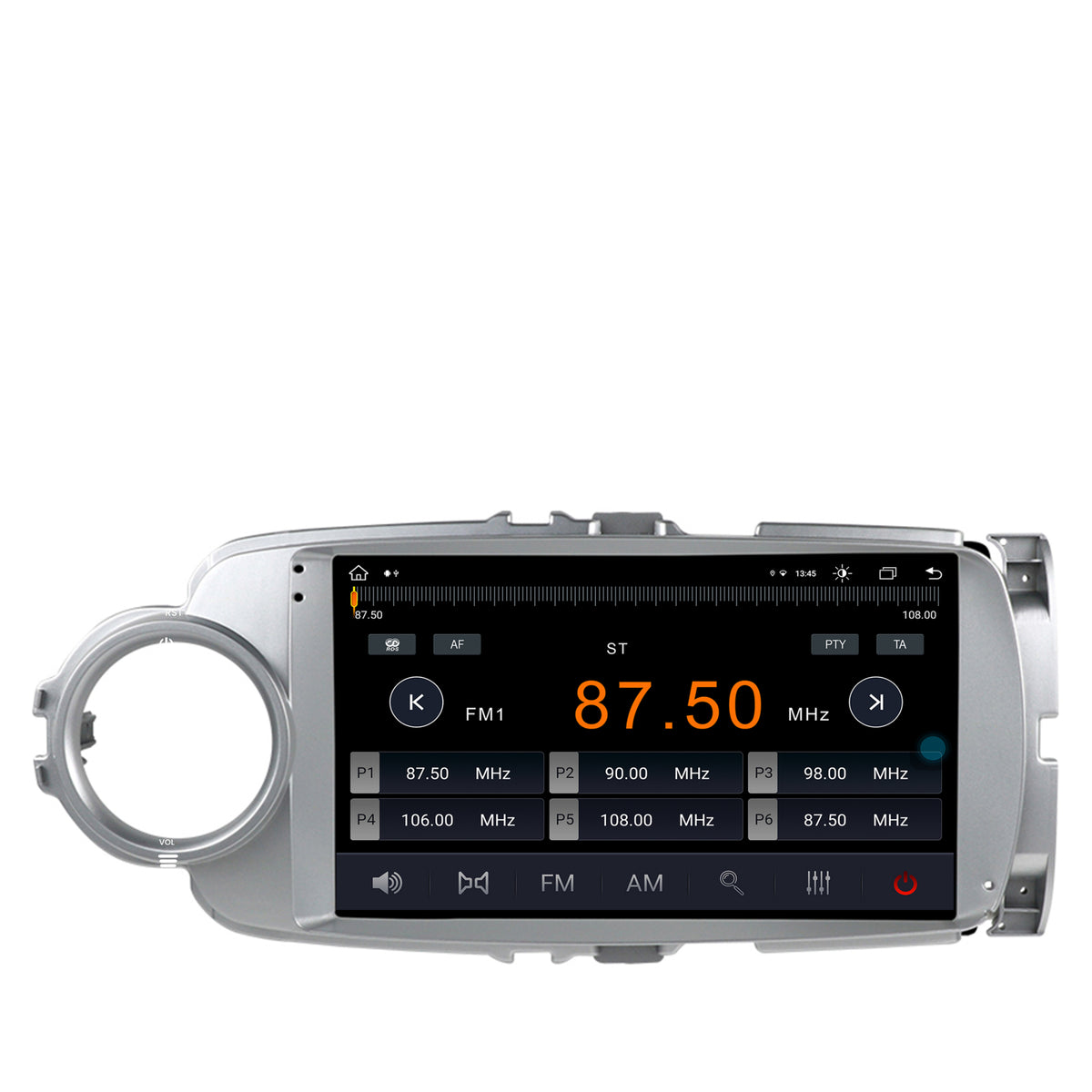 Navigatie Toyota Yaris (2010-2018), Android, Z-Octacore / 8GB RAM + 256GB ROM, 9 Inch - AD-BGZ9008+AD-BGRKIT104