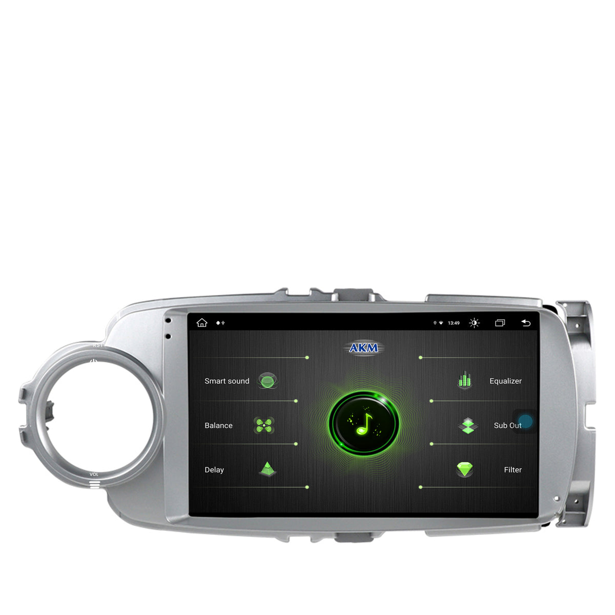 Navigatie Toyota Yaris (2010-2018), Android, Z-Octacore / 8GB RAM + 256GB ROM, 9 Inch - AD-BGZ9008+AD-BGRKIT104