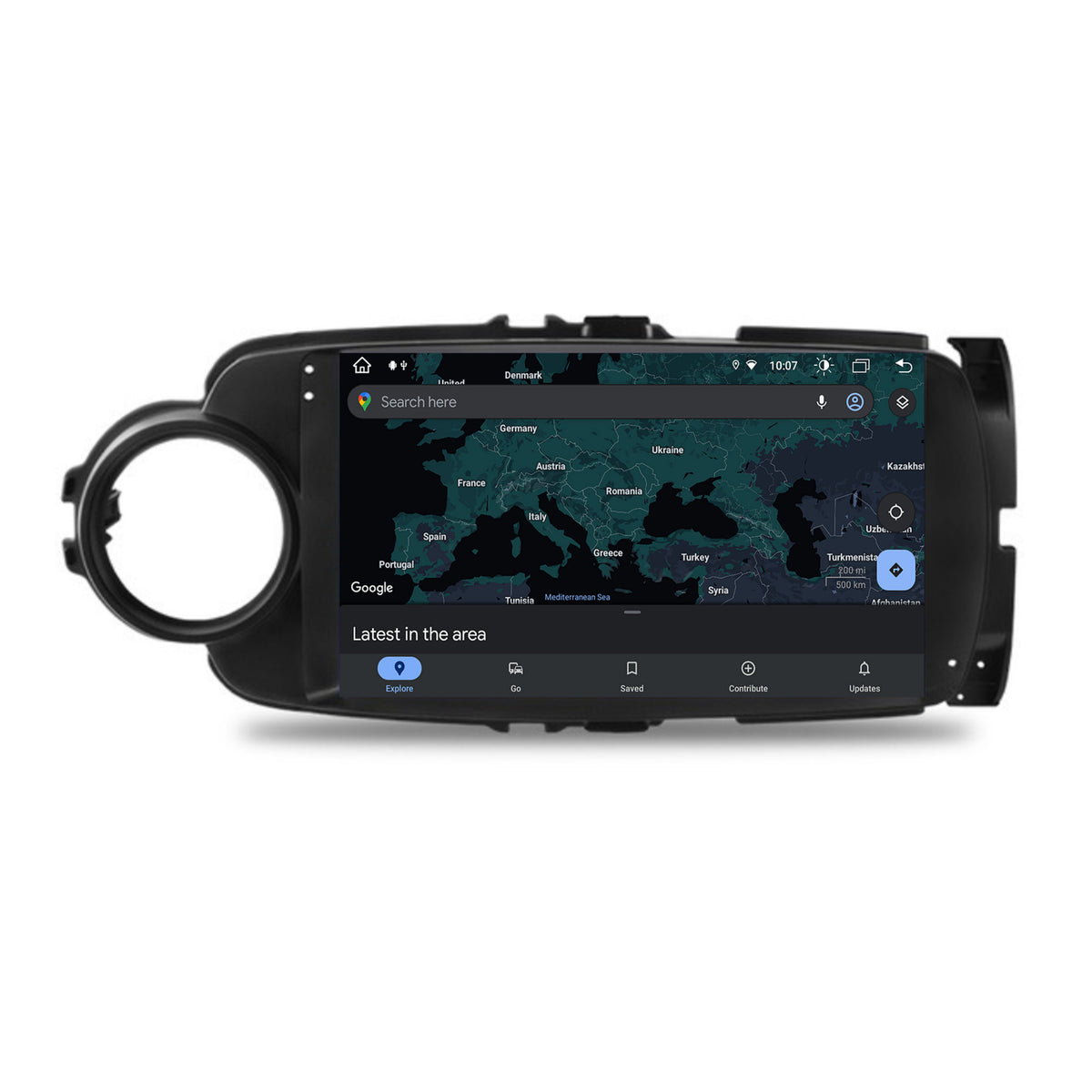 Navigatie Toyota Yaris (2010-2018), Android, Z-Octacore / 8GB RAM + 256GB ROM, 9 Inch - AD-BGZ9008+AD-BGRKIT104B