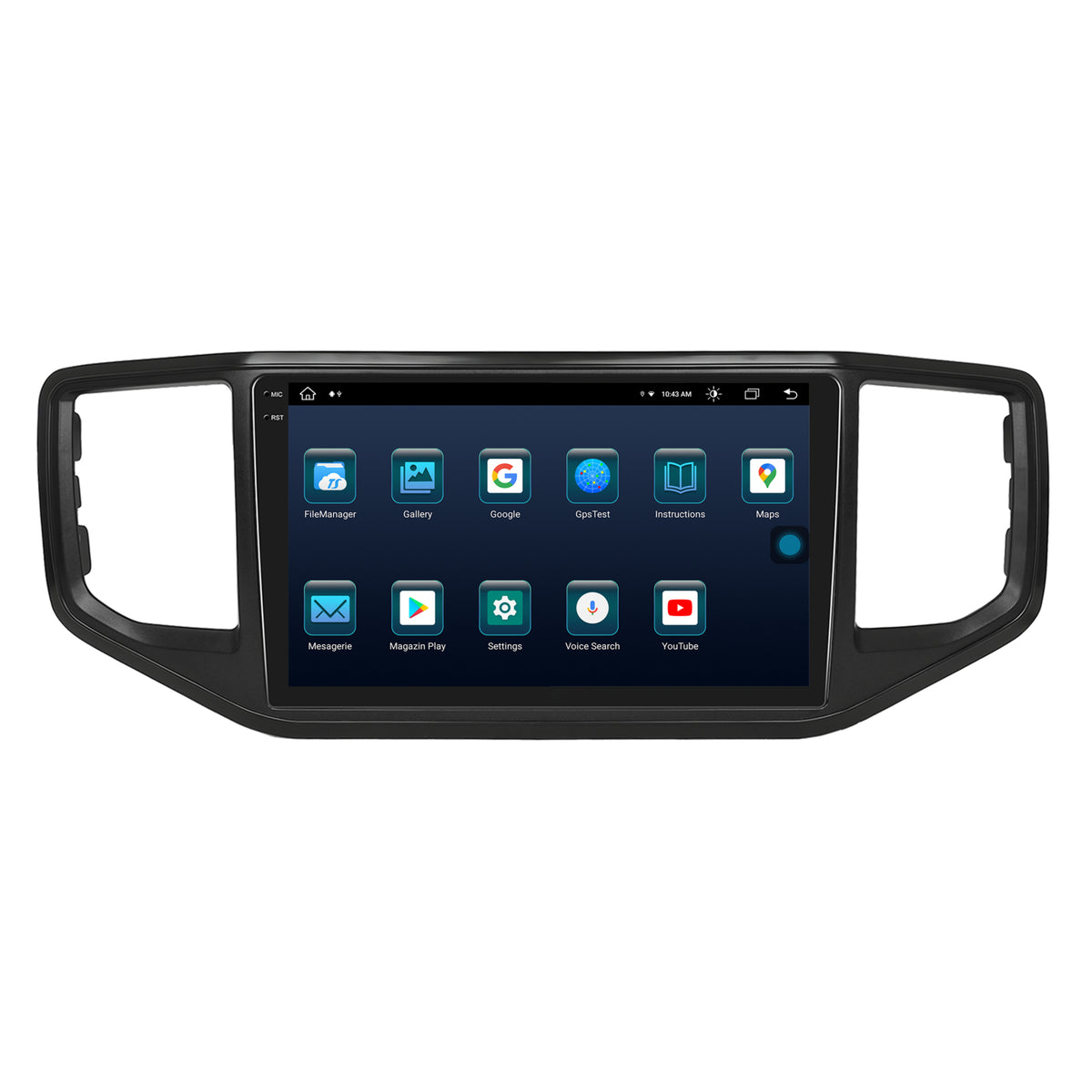 Navigatie Volkswagen Amarok (2017-2021), Android, X-Octacore / 8GB RAM + 256GB ROM, 9.5 Inch - AD-BGX9008+AD-BGRKIT030