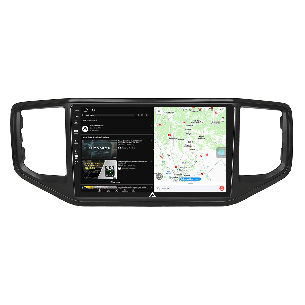 Navigatie Volkswagen Amarok (2017-2021), Android, Z-Octacore / 8GB RAM + 256GB ROM, 9 Inch - AD-BGZ9008+AD-BGRKIT030
