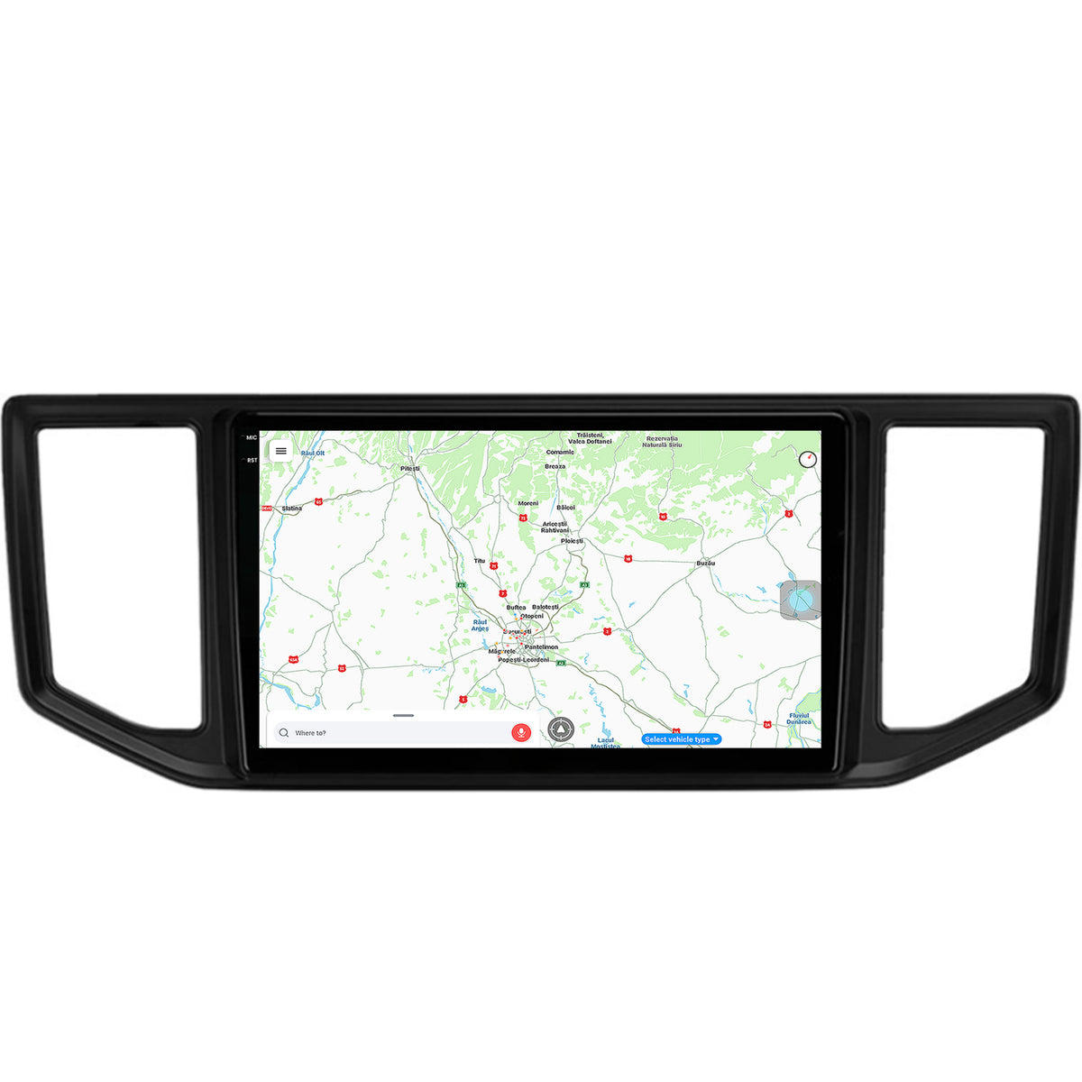 Navigatie Volkswagen Crafter (2017+), Android, V-Octacore / 4GB RAM + 64GB ROM, 10.36 Inch - AD-BGV10004+AD-BGRKIT056