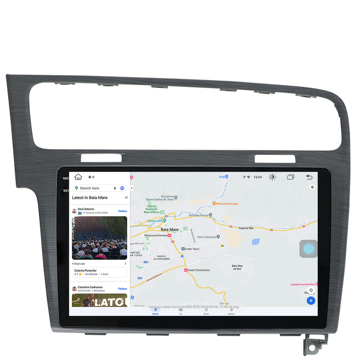 Navigatie Volkswagen GOLF 7, Android, V-Octacore / 4GB RAM + 64GB ROM, 10.36 Inch - AD-BGV10004+AD-BGRKIT023A