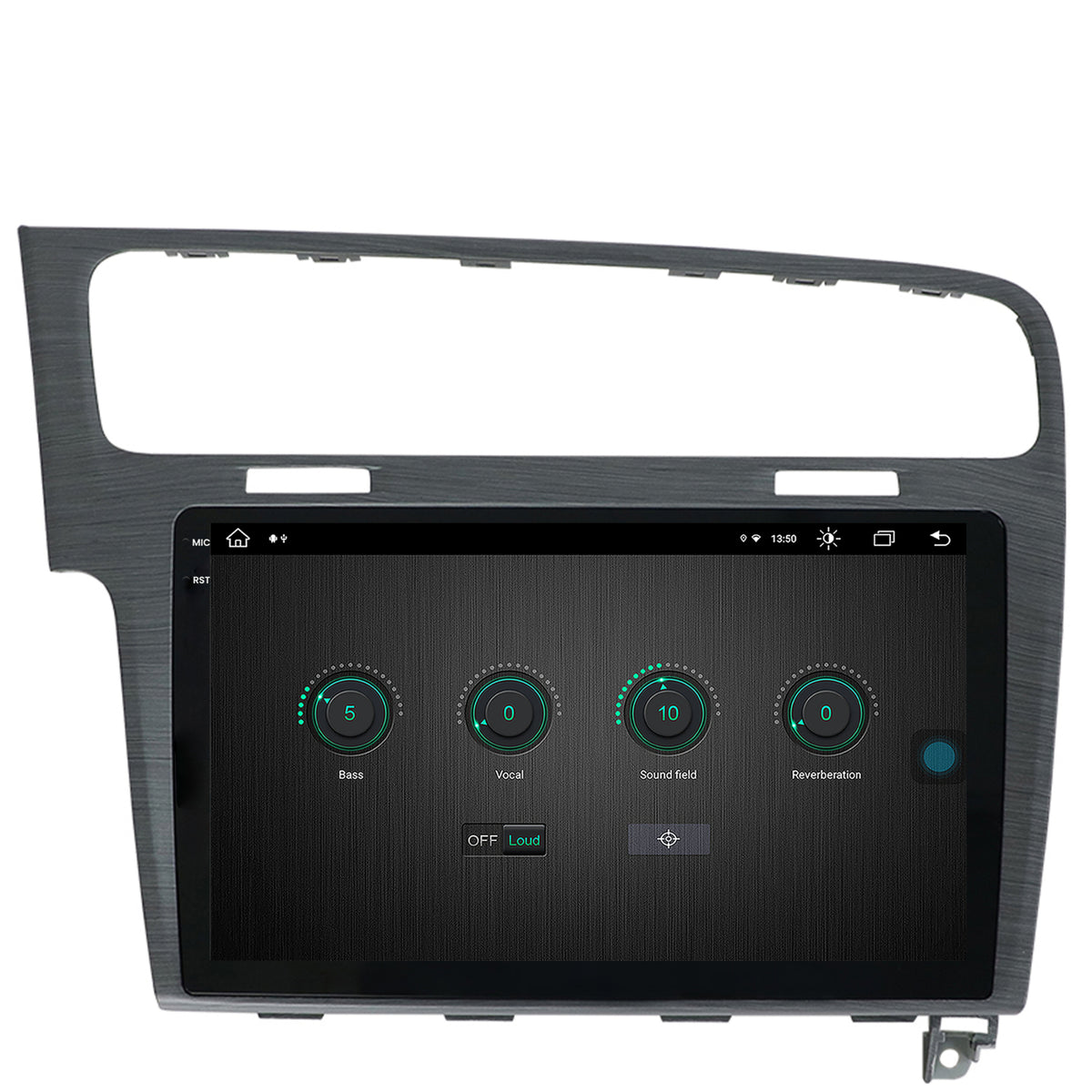 Navigatie Volkswagen GOLF 7, Android, V-Octacore / 4GB RAM + 64GB ROM, 10.36 Inch - AD-BGV10004+AD-BGRKIT023A