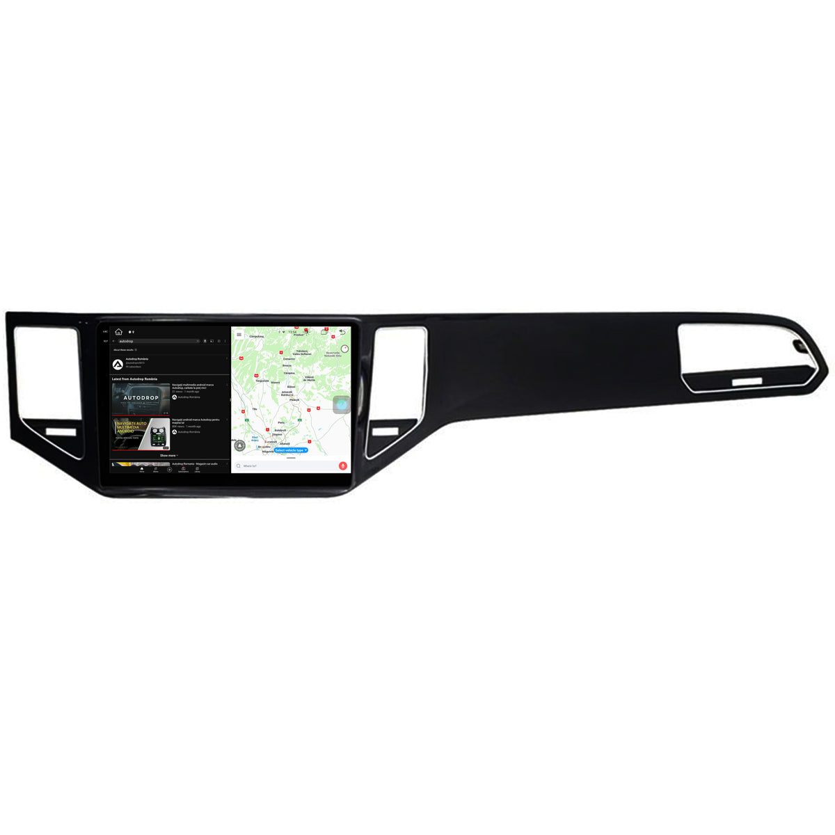 Navigatie Volkswagen Golf Sportsvan (2014-2020), Android, X-Octacore / 8GB RAM + 256GB ROM, 10.36 Inch - AD-BGX10008+AD-BGRKIT027