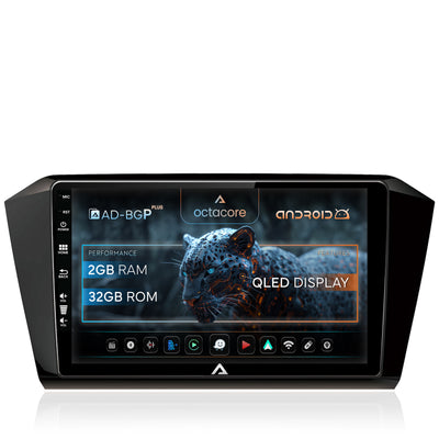 Navigatie Volkswagen Passat B8, Android, P-Octacore / 2GB RAM + 32GB ROM, 10.1 Inch - AD-BGP10002+AD-BGRKIT037
