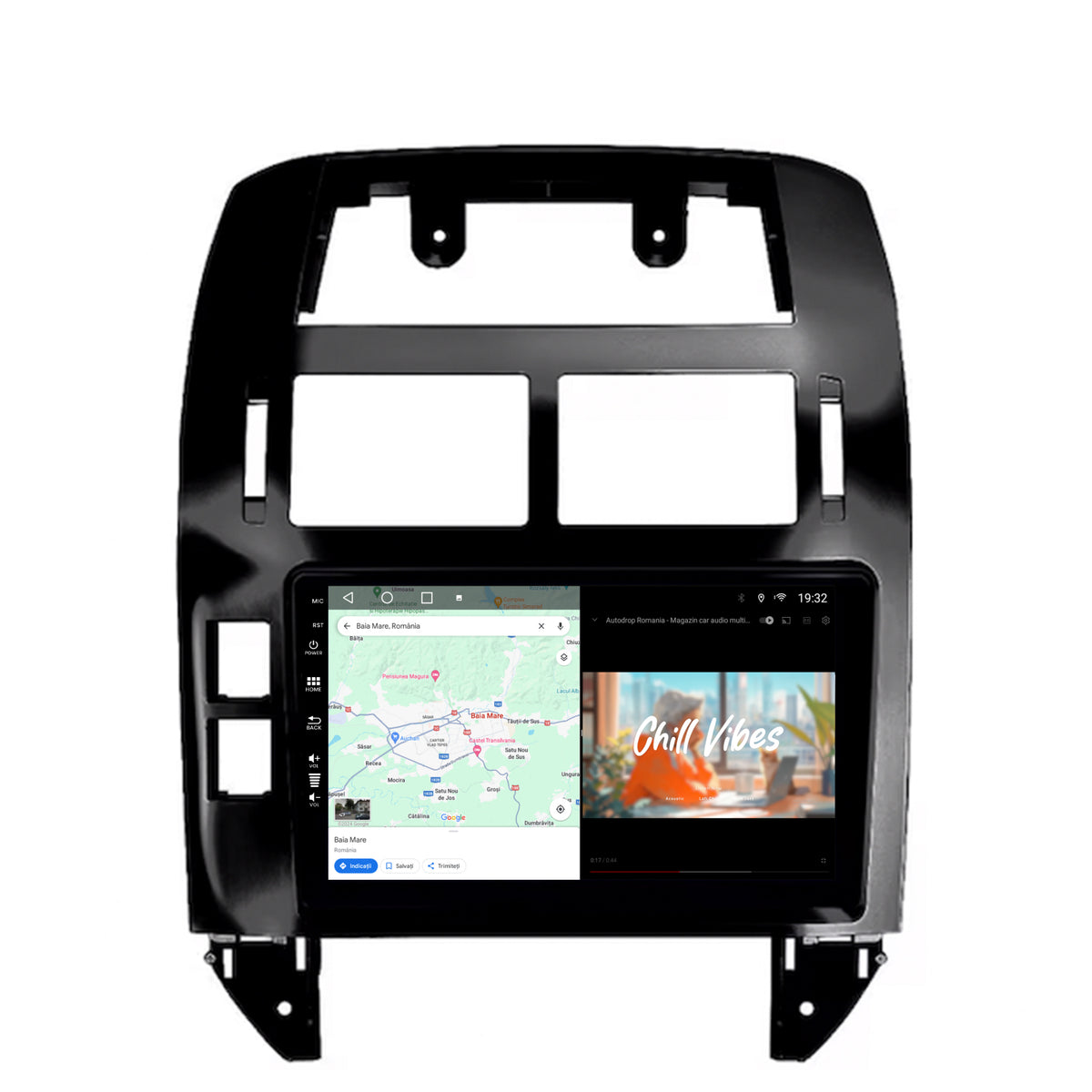 Navigatie Volkswagen Polo (2004-2011), Android, A-Octacore / 4GB RAM + 64GB ROM, 9 Inch - AD-BGA9004+AD-BGRKIT033OLD