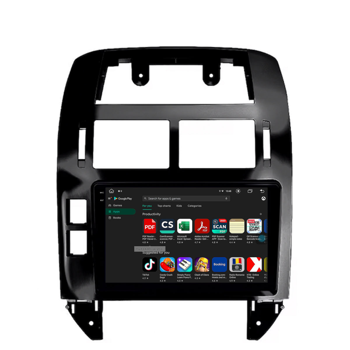 Navigatie Volkswagen Polo (2004-2011), Android, V-Octacore / 4GB RAM + 64GB ROM, 9.5 Inch - AD-BGV9004+AD-BGRKIT033OLD