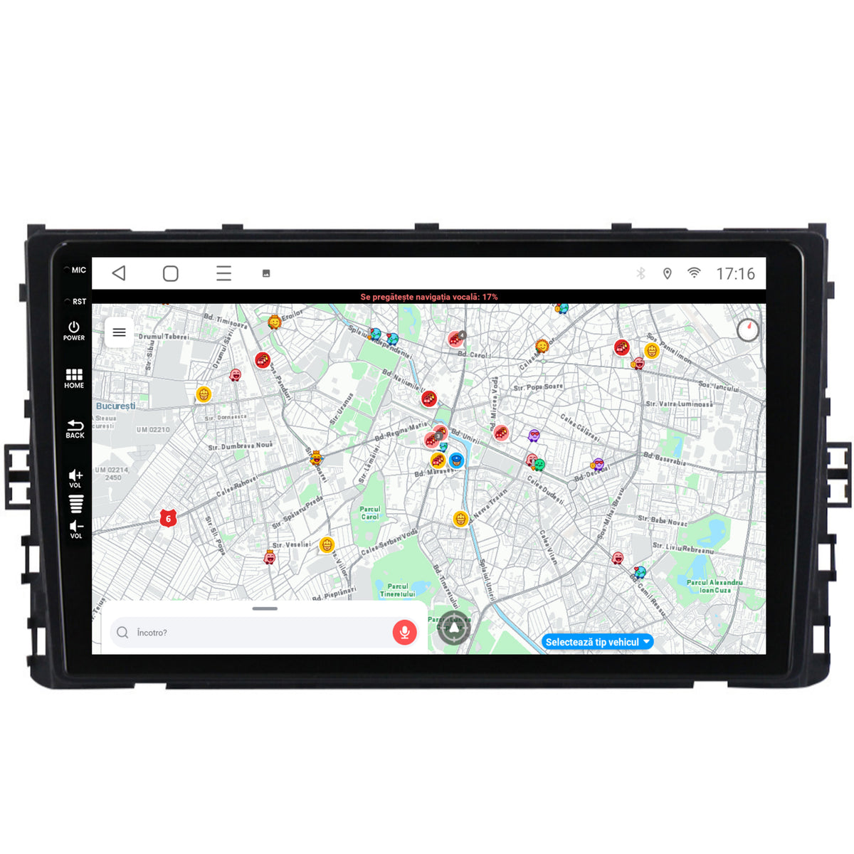 Navigatie Volkswagen Transporter / Caravelle (2020+), Android, P-Octacore / 2GB RAM + 32GB ROM, 9 Inch - AD-BGP9002+AD-BGRKIT041V6