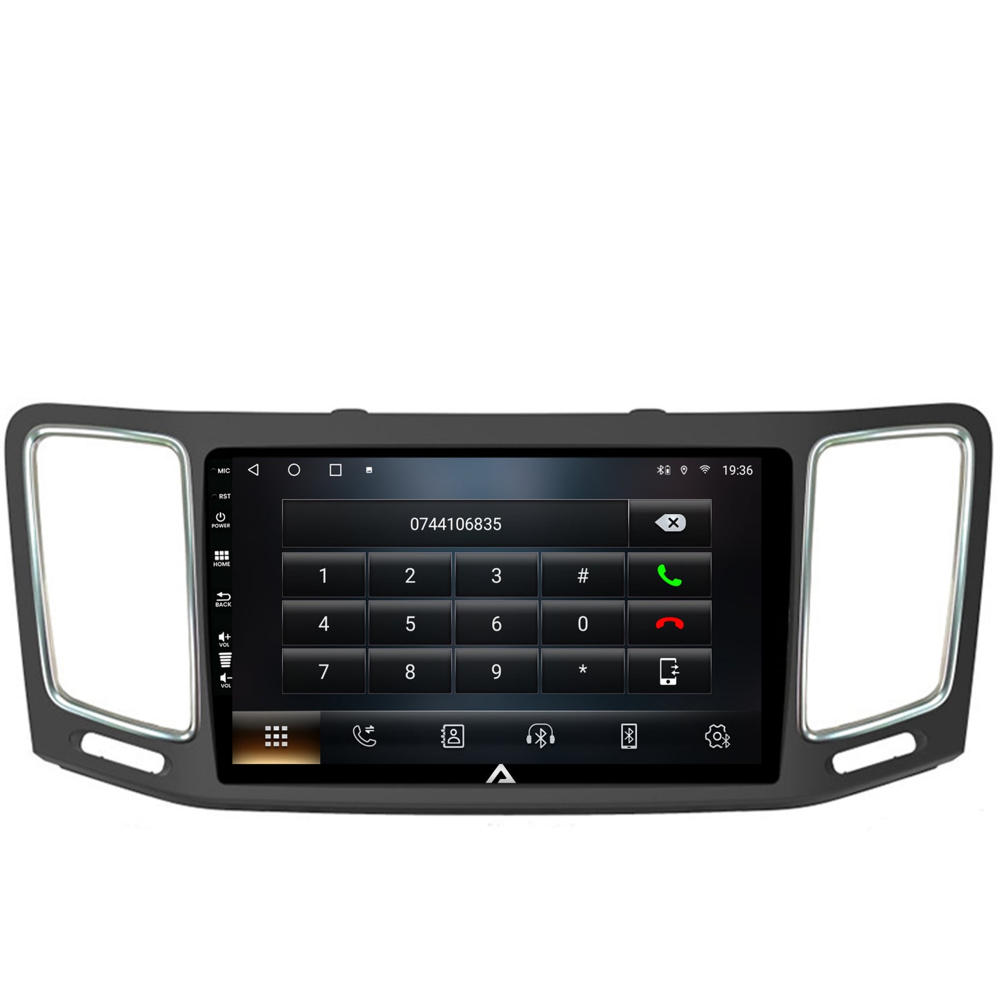 Navigatie Volkswagen Sharan / Seat Alhambra (2010-2018), Android, A-Octacore / 4GB RAM + 64GB ROM, 9 Inch - AD-BGA9004+AD-BGRKIT044