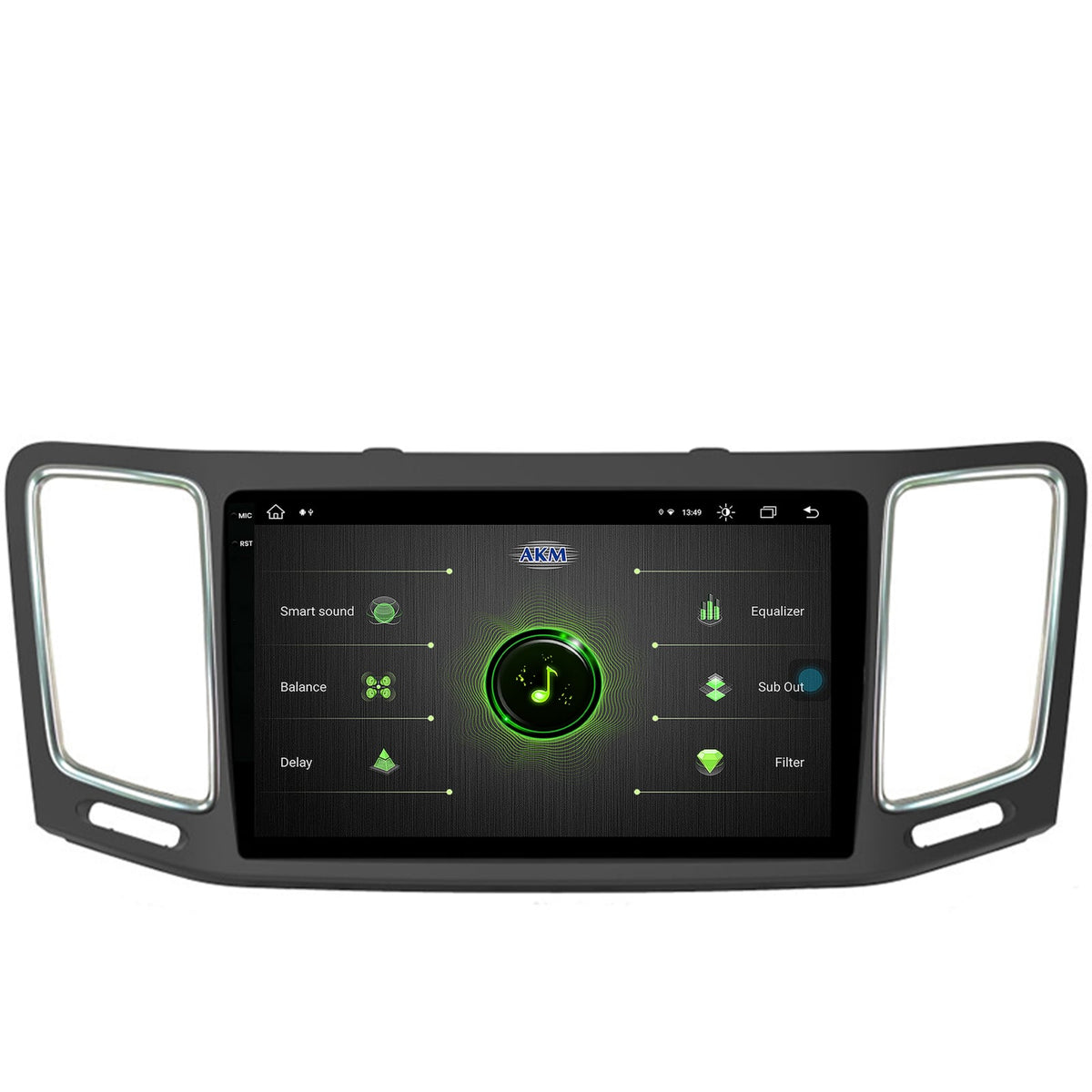 Navigatie Volkswagen Sharan (2010-2018), Android, X-Octacore / 8GB RAM + 256GB ROM, 9.5 Inch - AD-BGX9008+AD-BGRKIT044