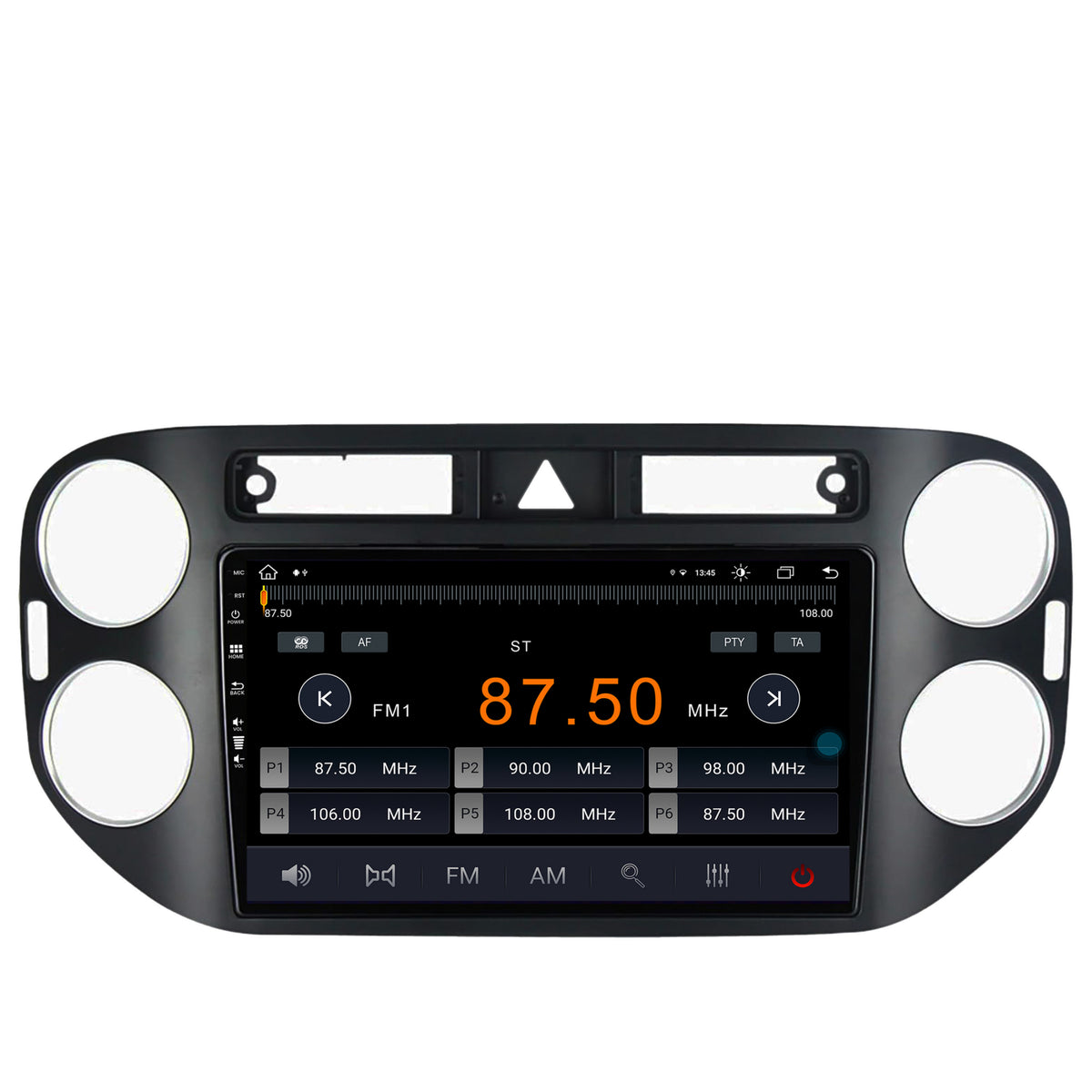 Navigatie Volkswagen Tiguan (2008-2010) / VW Golf 5 Plus (2004-2012), Android, Z-Octacore / 8GB RAM + 256GB ROM, 9 Inch - AD-BGZ9008+AD-BGRKIT035-0810