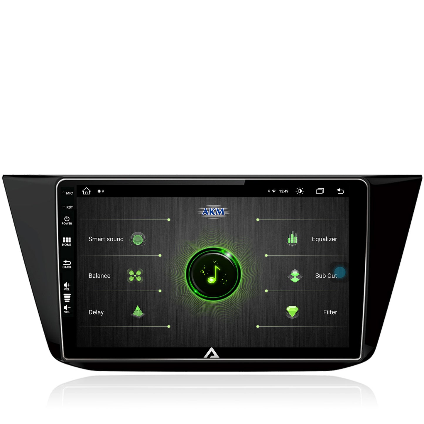 Navigatie Volkswagen Tiguan (2016+), Android, Z-Octacore / 8GB RAM + 256GB ROM, 10.1 Inch - AD-BGZ10008+AD-BGRKIT036