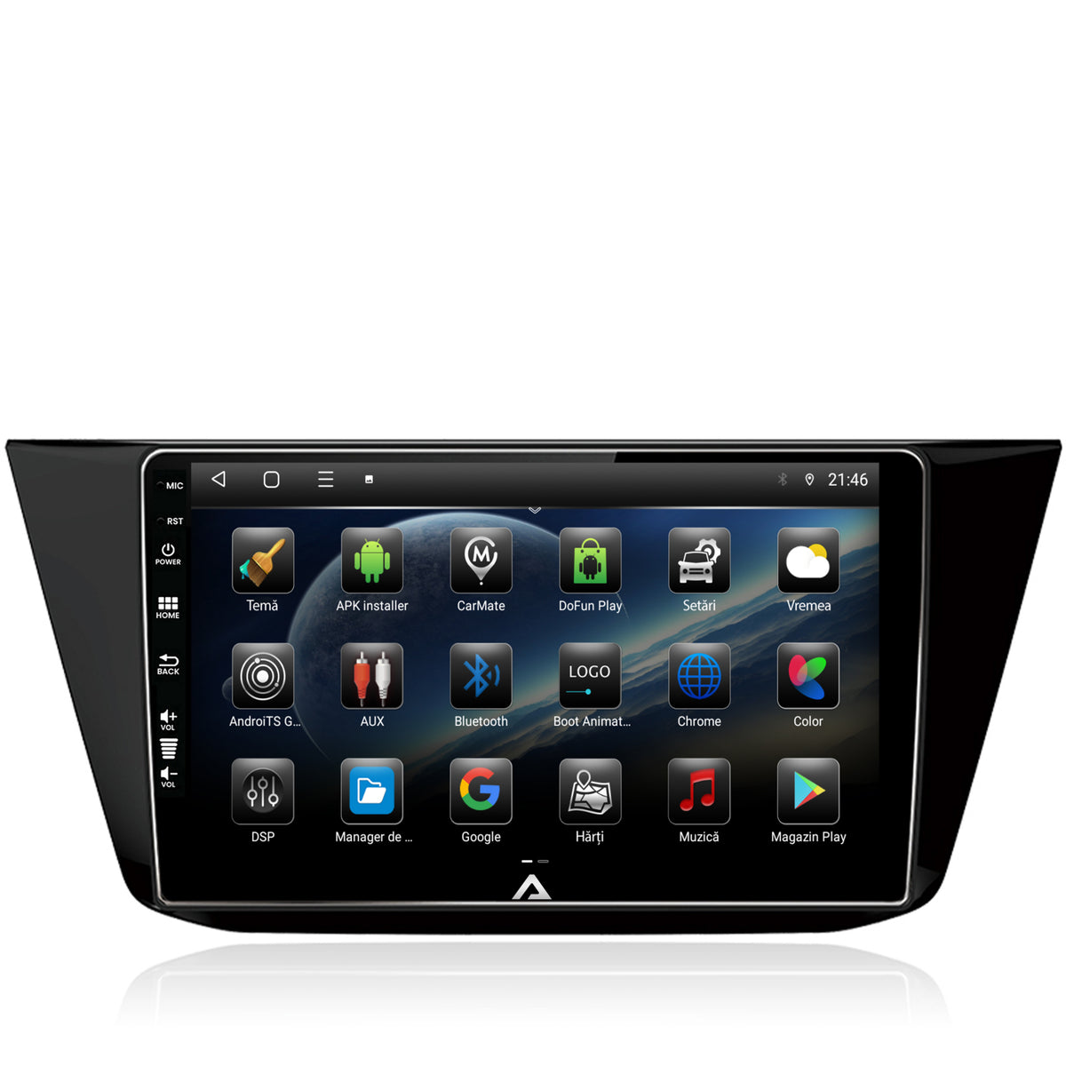 Navigatie Volkswagen Tiguan (2016+), Android, P-Octacore / 2GB RAM + 32GB ROM, 10.1 Inch - AD-BGP10002+AD-BGRKIT036
