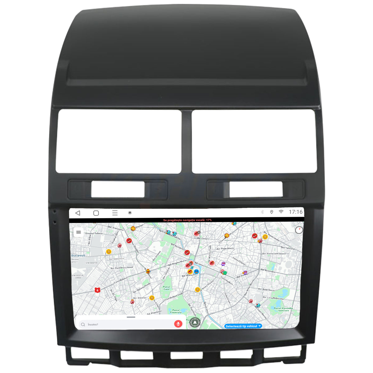 Navigatie Volkswagen Touareg (2002-2011), Android, P-Octacore / 2GB RAM + 32GB ROM, 9 Inch - AD-BGP9002+AD-BGRKIT050