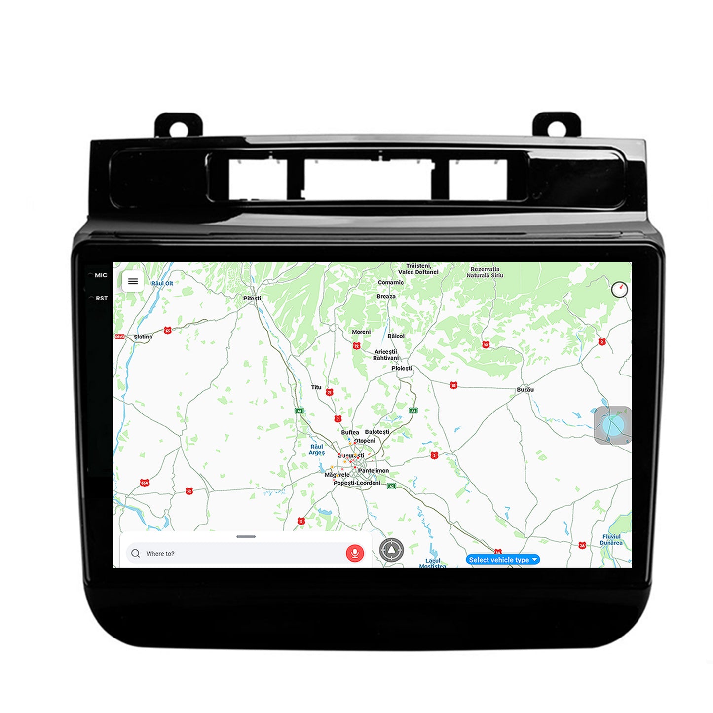 Navigatie Volkswagen Touareg (2010-2018), Android, V-Octacore / 4GB RAM + 64GB ROM, 9.5 Inch - AD-BGV9004+AD-BGRKIT051
