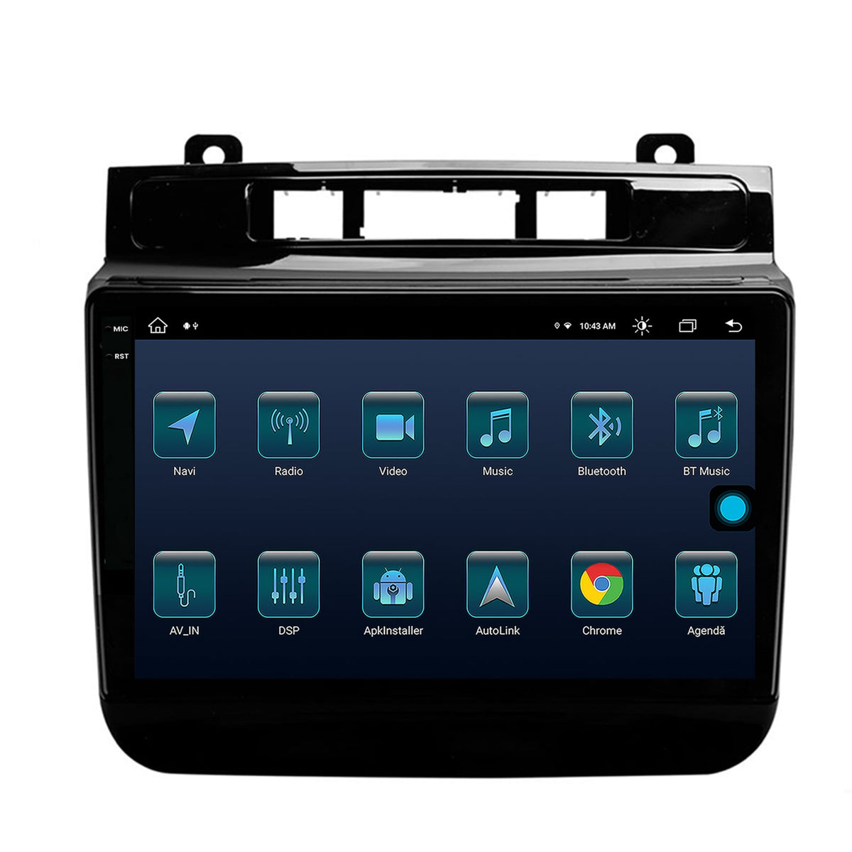 Navigatie Volkswagen Touareg (2010-2018), Android, X-Octacore / 8GB RAM + 256GB ROM, 9.5 Inch - AD-BGX9008+AD-BGRKIT051