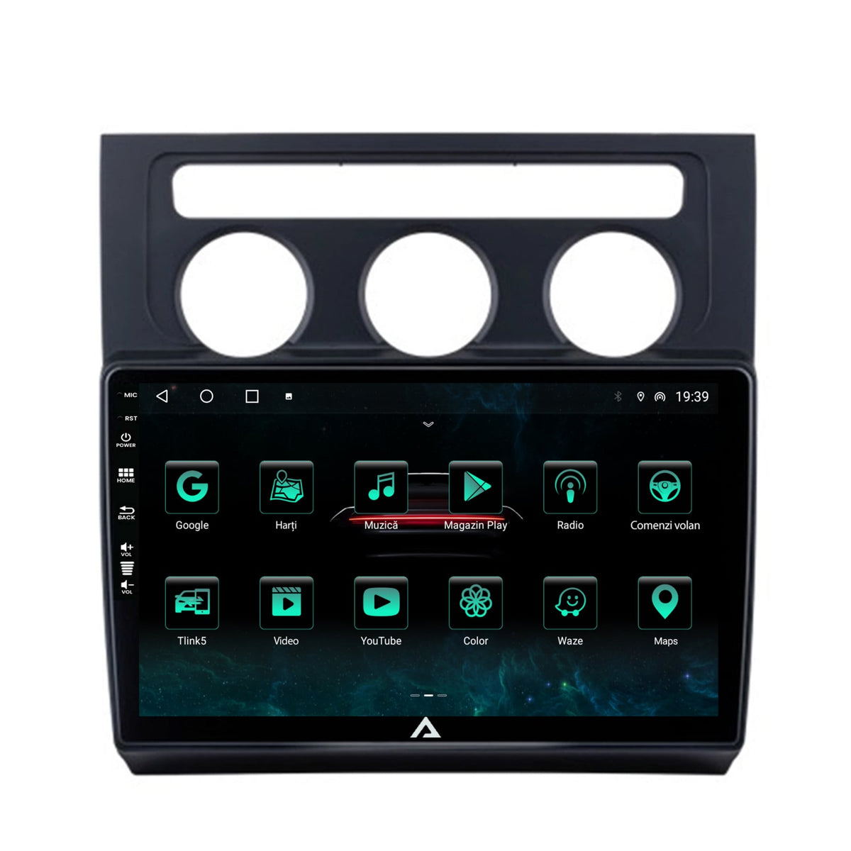 Navigatie Volkswagen Touran (2003-2010), Android, A-Octacore / 4GB RAM + 64GB ROM, 10.1 INCH - AD-BGA10004+AD-BGRKIT053