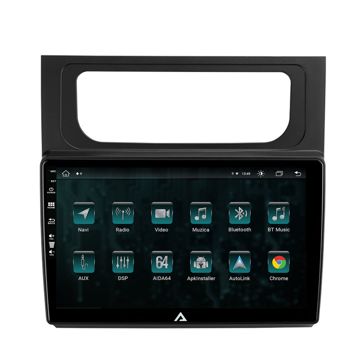 Navigatie Volkswagen Touran (2010-2016), Android, Z-Octacore / 8GB RAM + 256GB ROM, 10.1 Inch - AD-BGZ10008+AD-BGRKIT042
