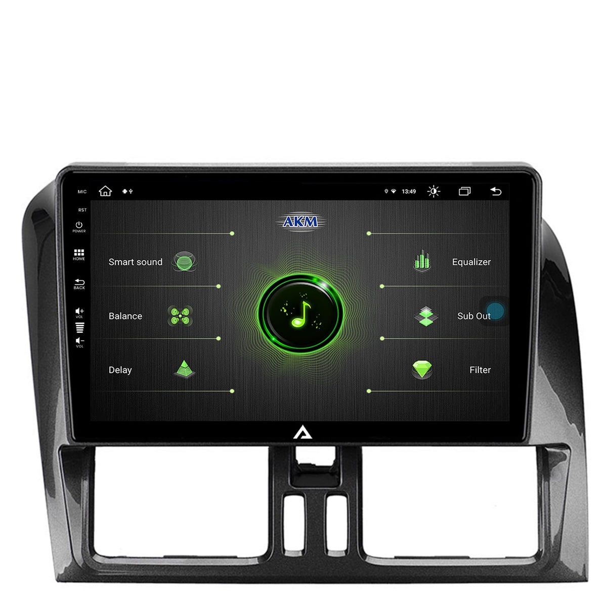 Navigatie Volvo XC60 (2008-2013), Android, Z-Octacore / 8GB RAM + 256GB ROM, 9 Inch - AD-BGZ9008+AD-BGRKIT400-0813