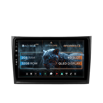 Navigatie Volvo XC90 (2002-2014), Android, E-Octacore / 2GB RAM + 32GB ROM, 10.1 Inch - AD-BGE10002+AD-BGRKIT393